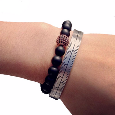 Ruler Bangle Bracelet for Men