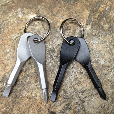 2-piece EDC Screwdriver Keychain