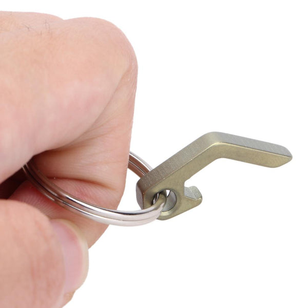 Bottle Opener with Key Ring