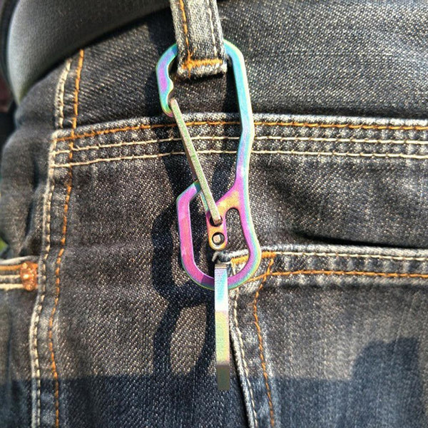 Multifunction Carabiner Keychain
