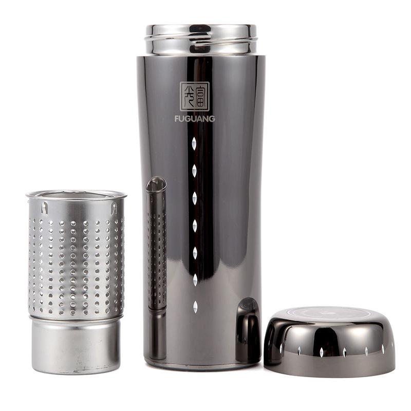 Vigor Vacuum Flask Thermos Cup & Luxury Coffee Mug Table Top USB Charging Combo Pack - 1 Combo Pack