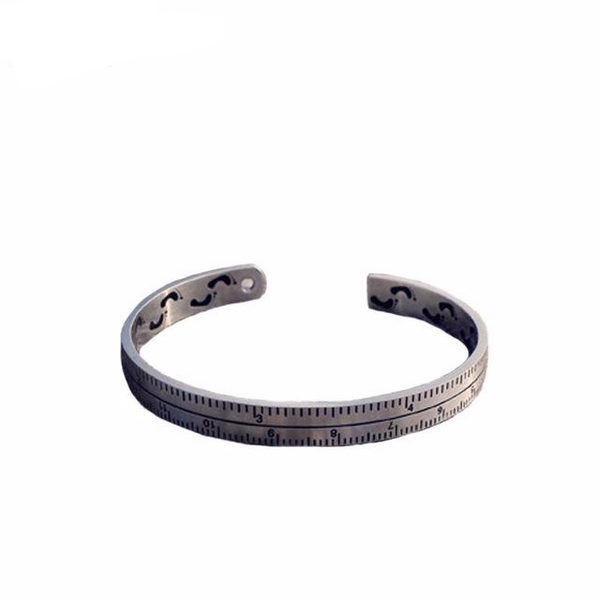 Ruler Bangle Bracelet for Men
