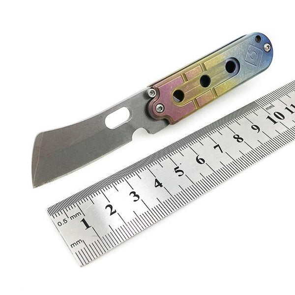 Titanium Ombre Foldable Knife